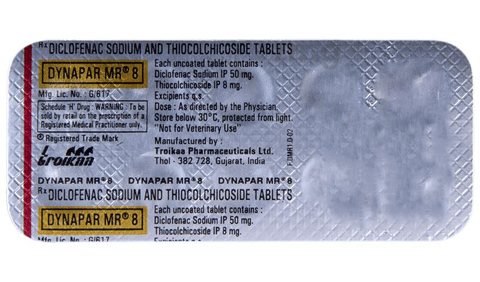 Dynapar MR 8 Tablet image