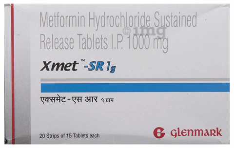 Xmet-SR 1g Tablet image