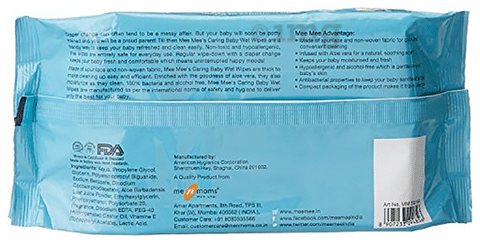 Mee Mee Caring Baby Wet Wipes with Aloe Vera Pack of 5 Buy