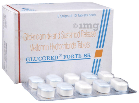 Glucored Forte SR Tablet image