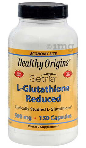 mary ruth glutathione Healthy Origins L-Glutathione (Setria) 500mg Veggie Caps: Buy bottle of  150.0 capsules at best price in India
