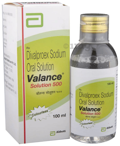 Valance 500 Oral Solution Colourless image Valance 500 Oral Solution Colourless image