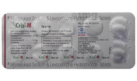 Criz-M Tablet image