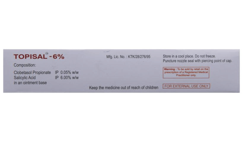 Topisal 6% Ointment image