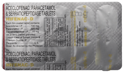 Hifenac-D Tablet image Hifenac-D Tablet image