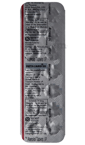 Betacard 25 Tablet image