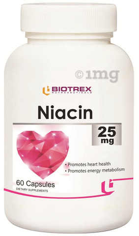Biotrex Niacin 25mg Capsule image