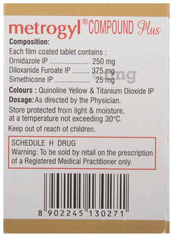 Metrogyl Compound Plus  Tablet image