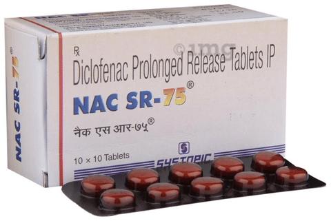 NAC SR 75 Tablet image