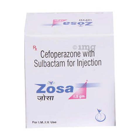Zosa 1.5gm Injection image Zosa 1.5gm Injection image