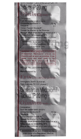 OlmIN 20 Tablet image