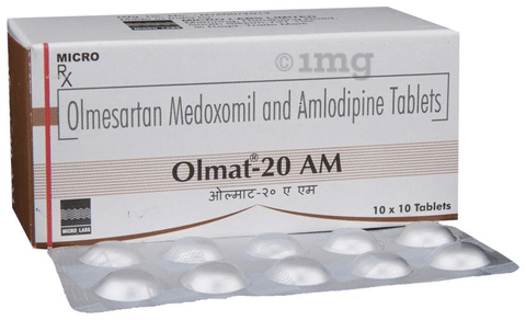 Olmat 20 AM Tablet