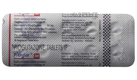 Pioglar 30 Tablet image