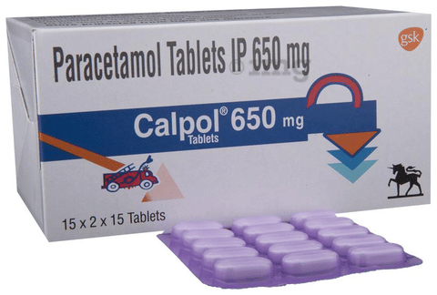 Calpol 650mg Tablet image