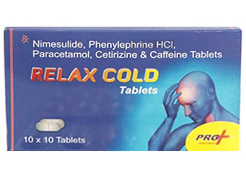 Relax Cold Tablet image Relax Cold Tablet image