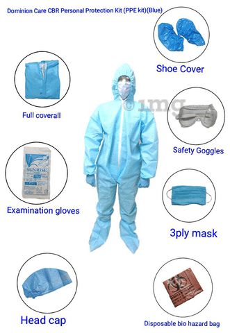 Non Woven Disposable Personal Protective Equipment Kit, For Hospital at Rs  350 in Kolkata