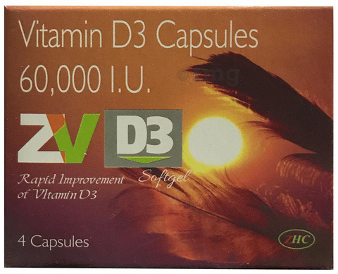 ZV D3 Soft Gelatin Capsule image ZV D3 Soft Gelatin Capsule image