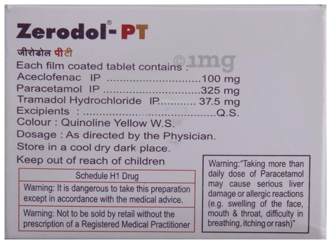 Zerodol PT Tablet