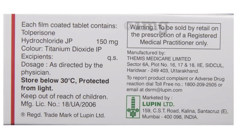 Tolifast 150 Tablet image Tolifast 150 Tablet image