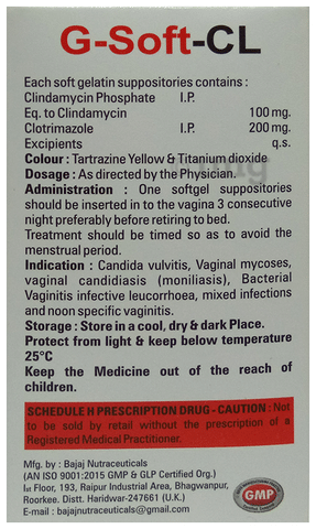 G-Soft-CL Suppository