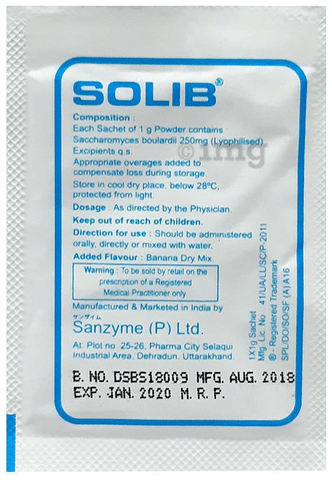 Solib 1gm Sachet image