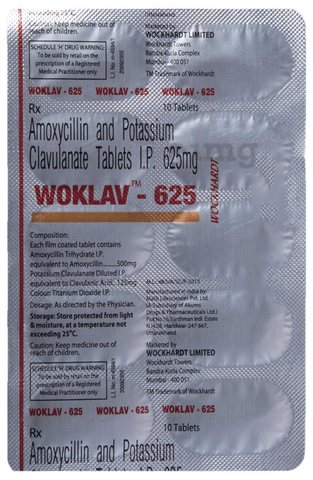 Woklav 625 Tablet image Woklav 625 Tablet image