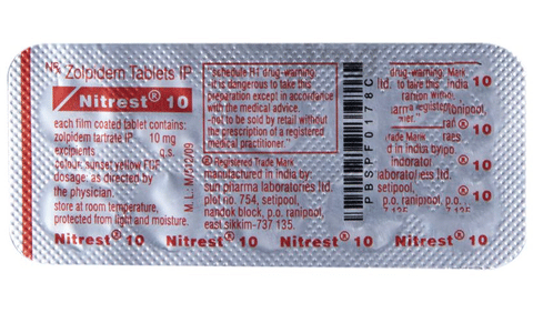 Nitrest 10 Tablet image