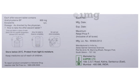 Lumenac Effervescent Tablet Orange image