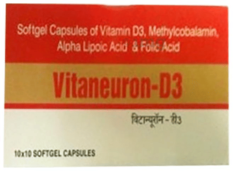 Vitaneuron-D3 Soft Gelatin Capsule image Vitaneuron-D3 Soft Gelatin Capsule image
