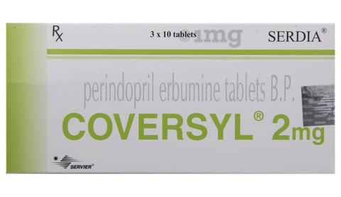 Coversyl 2mg Tablet image