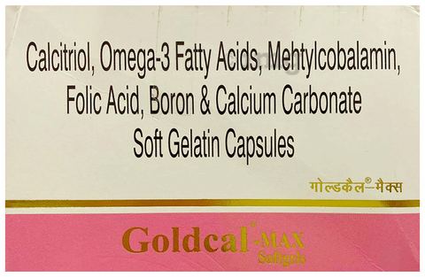 Goldcal -Max Softgel image Goldcal -Max Softgel image