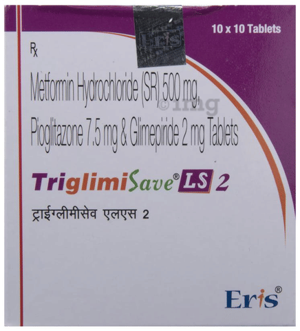 Triglimisave LS 2 Tablet SR image Triglimisave LS 2 Tablet SR image