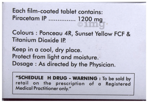 Neurocetam 1200 Tablet image Neurocetam 1200 Tablet image