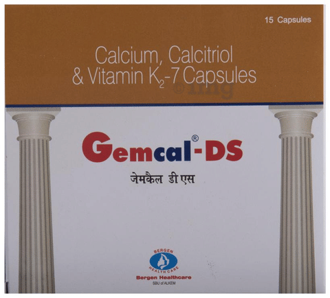 Gemcal-DS Soft Gelatin Capsule image
