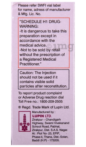 Cefaxone 0.5gm Injection image