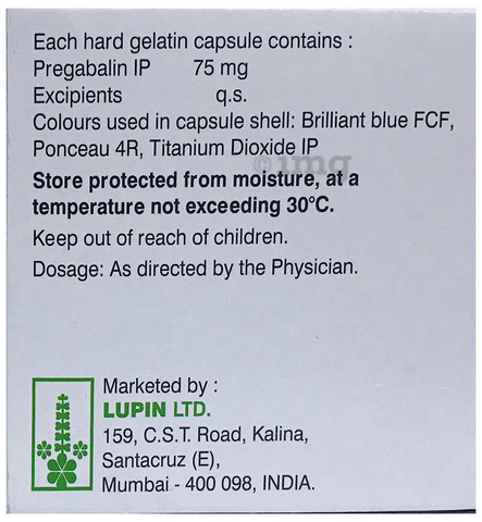 Pregastar 75 Capsule image
