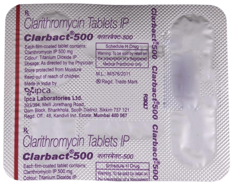 Clarbact 500 Tablet image Clarbact 500 Tablet image