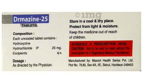 Drmazine 25 Tablet image Drmazine 25 Tablet image