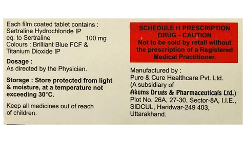 Sernil 100 Tablet image