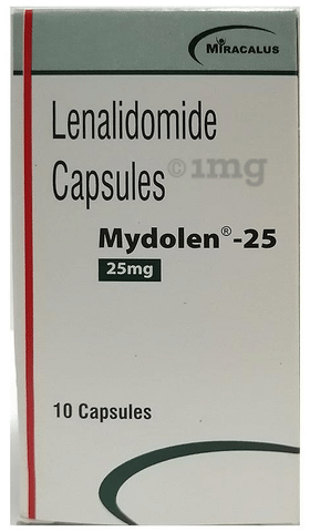 Mydolen 25mg Capsule image