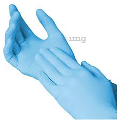 Sara Care NEG 101 Nitrile Examination Gloves Large