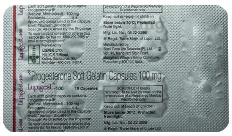 Lupigest 100 Capsule image