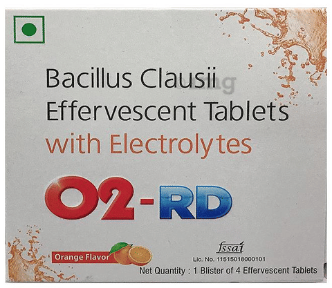 O2-RD Orange Effervescent Tablet image O2-RD Orange Effervescent Tablet image