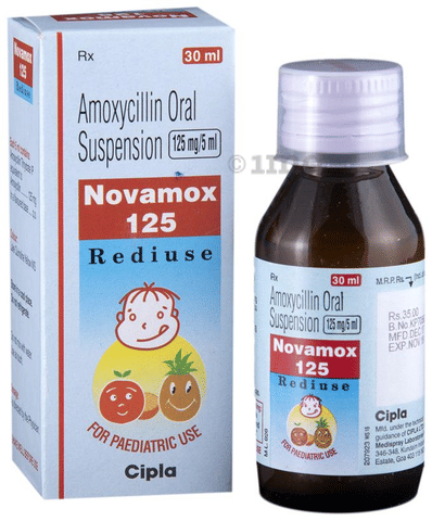 Novamox 125 Rediuse Oral Suspension