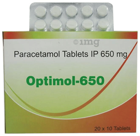 Optimol 650mg Tablet image