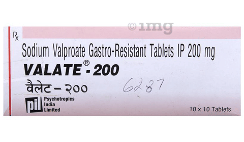 Valate 200 Tablet image