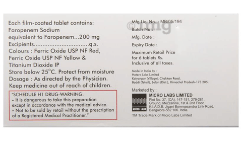 Faronac Tablet image