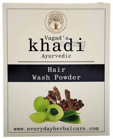 Vagad's Khadi Hair Wash Powder: Buy packet of 100 gm Powder at best price  in India | 1mg