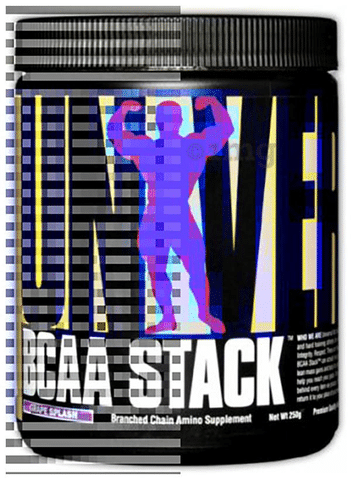 Universal Nutrition BCAA Stack Grape: Buy box of 250 gm Powder at best  price in India | 1mg