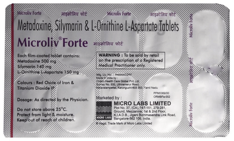 Microliv Forte Tablet image Microliv Forte Tablet image